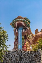 View Of The Dragon Descendants Museum In Rua Yai, Thailand