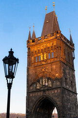 Fototapete - Old Town bridge tower of Charles Bridge, Prague, Czech Republic