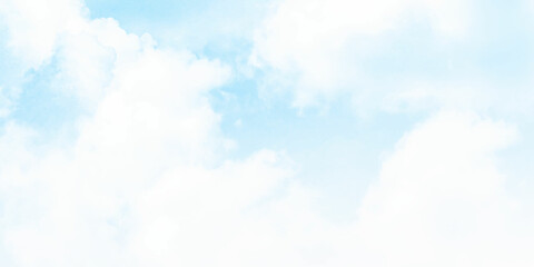 blue sky with clouds