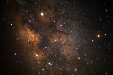 Wall Mural - milky way galaxy with stars and space dust in the universe