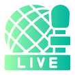 live gradient icon