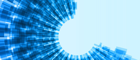blue abstract futuristic background
