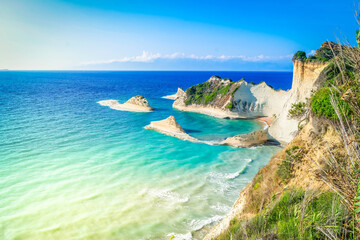 Cape Drastis, Corfu island Greece