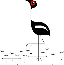 Marsh Bird Illustration