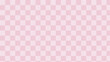 © Malipa Studio - cute small pastel pink checkers, gingham, plaid, aesthetic checkerboard pattern wallpaper illustration, perfect for wallpaper, backdrop, postcard, background for your design