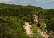 Natural Waterfalls In Oklahoma Turner Falls