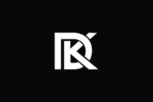 DK Letter Logo Design. Creative Modern D K  Letters Icon Vector Illustration.