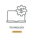 © CHELSEA91 - technology icons  symbol vector elements for infographic web