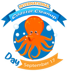 Sticker - International Coastal Cleanup Day Poster