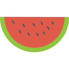 Wall Mural - Watermelon Icon 