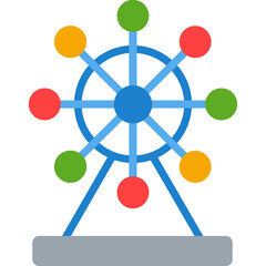 Sticker - Ferris Wheel Icon