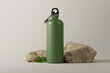 © alex - Traveler water bottle mockup. 3D rendering
