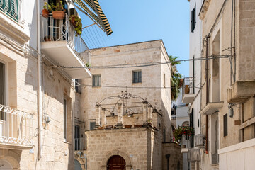 Poster - Scenic sight in Monopoli, Bari Province, Puglia (Apulia), southern Italy.