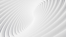 Abstract Template Of White Circular Waves
