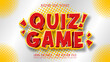 © Gethuk_Studio - Quiz game 3d editable text effect font style, fun kids style