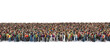 © vipman4 - People crowd on a white background. 3d illustration