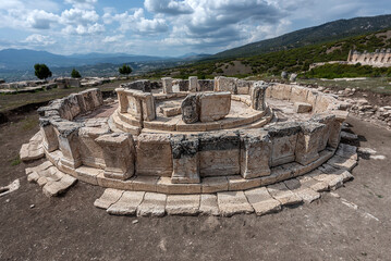 Wall Mural - The ancient city of Kibyra, located in Denizli Golhisar district, has survived to the present day with its architecture.