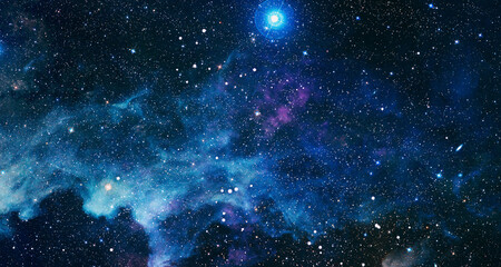 Wall Mural - mystical beautiful space. unforgettable diverse space background elements of this image furnished by