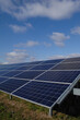Leinwandbild Motiv Rows of solar panels