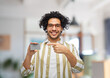 © Syda Productions - shopping, finance and people concept - happy smiling man with credit card over office background