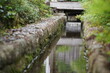 small waterway in Japan