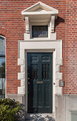 Wall Mural - Typical dutch architectural detail, a door in Schiedam