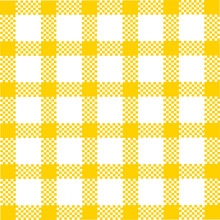 The Lattice Pattern Vector Repeating  Yellow White Abstract Square Background