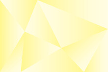 Abstract Background Of Triangles Yellow. Vector Illustration. Stock Image.