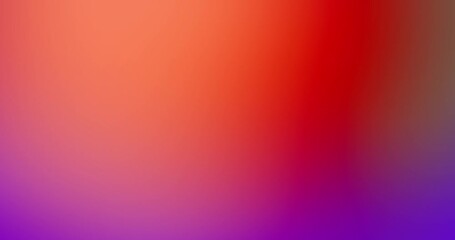 Wall Mural - gradient multicolor background in loop. backdrop with different bright colors moving smoothly in loo
