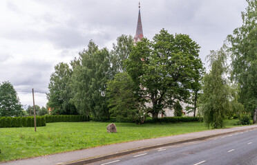 Wall Mural - the road to the city