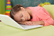 © aletia2011 - beautiful young girl sleeping on laptop