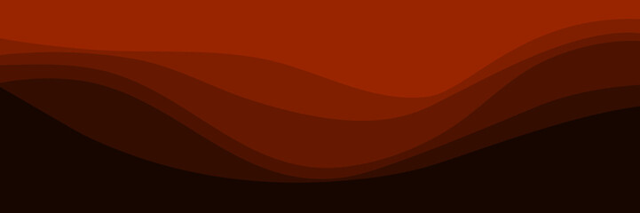 Landscape colorful gradient wave pattern flat design vector illustration good for wallpaper, background, backdrop, banner, web, digital, business, card, landing page and template