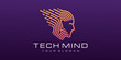 © gemilang - Head tech logo, robotic technology logo vector design inspiration
