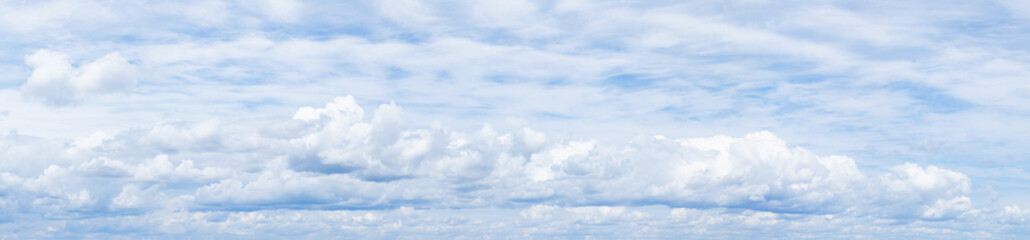 Wall Mural - blue sky with clouds