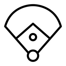 Baseball Diamond Icon