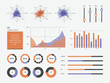© Agung Wibisono - Colorful Infographic Elements set Data with Blue and Orange Color