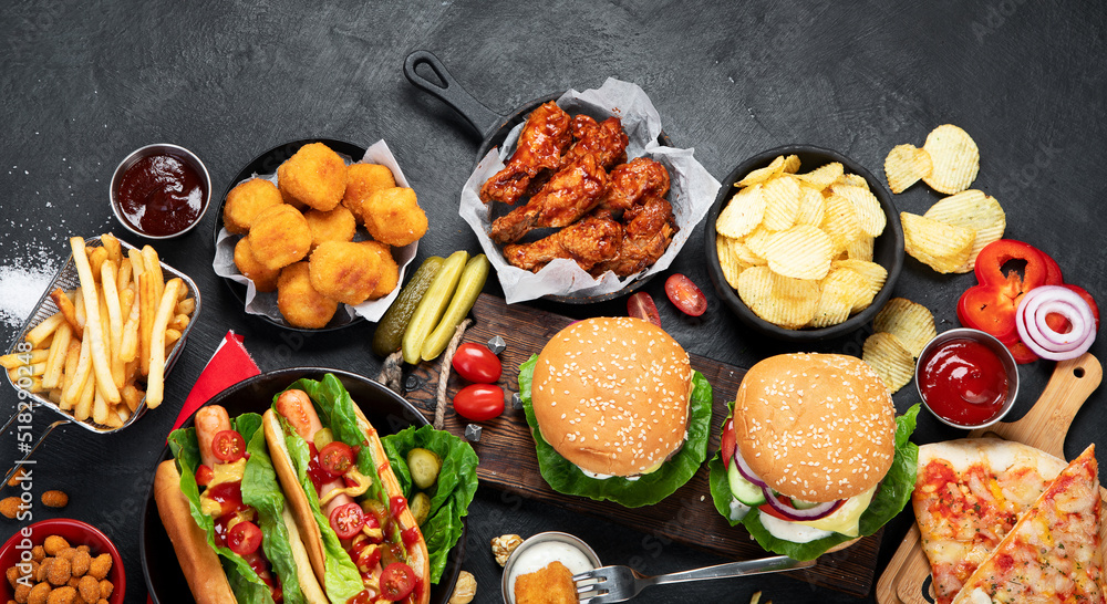 Fast food Stock Photo | Adobe Stock