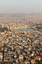 A View Of Jaipur City, India, From Above