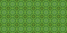 Seamless Patterns. Texture Of A Geometric Repeating Pattern. Kaleidoscopic Background