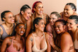 © Erin Brant/Stocksy - Happy females wearing skivvies