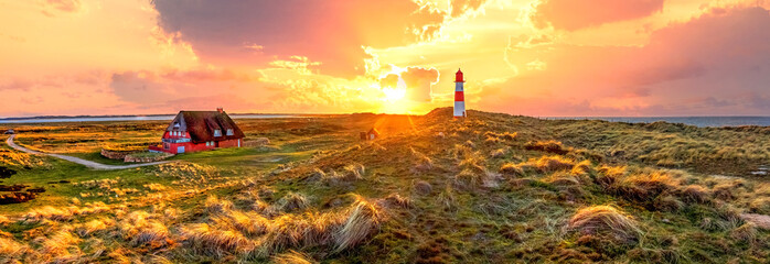 Wall Mural - Lister Ellenbogen, Sylt, Nordsee, Deutschland 