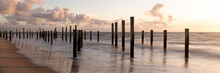 Palendorp Petten Beach Netherlands Sunset