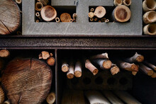 Compartments Of Insect Hotel