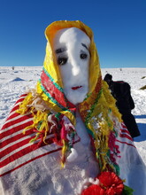 Berber Snow Woman