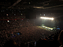 Crowded Concert Arena