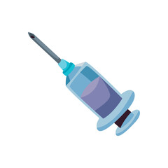 Sticker - flat syringe design