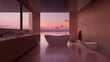 © 4CINEMAX/Stocksy - Luxurious Modern Mediterranean Bath