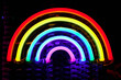 © Rowena Naylor/Stocksy - Neon rainbow