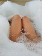 © jamie grill atlas/Stocksy - Mobile Image of a Bubble Bath