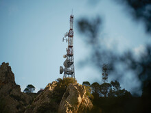 Radio And Tele Communication Antenna Tower